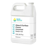 BASICS Glass & Surface Cleaner, Unscented, RTU